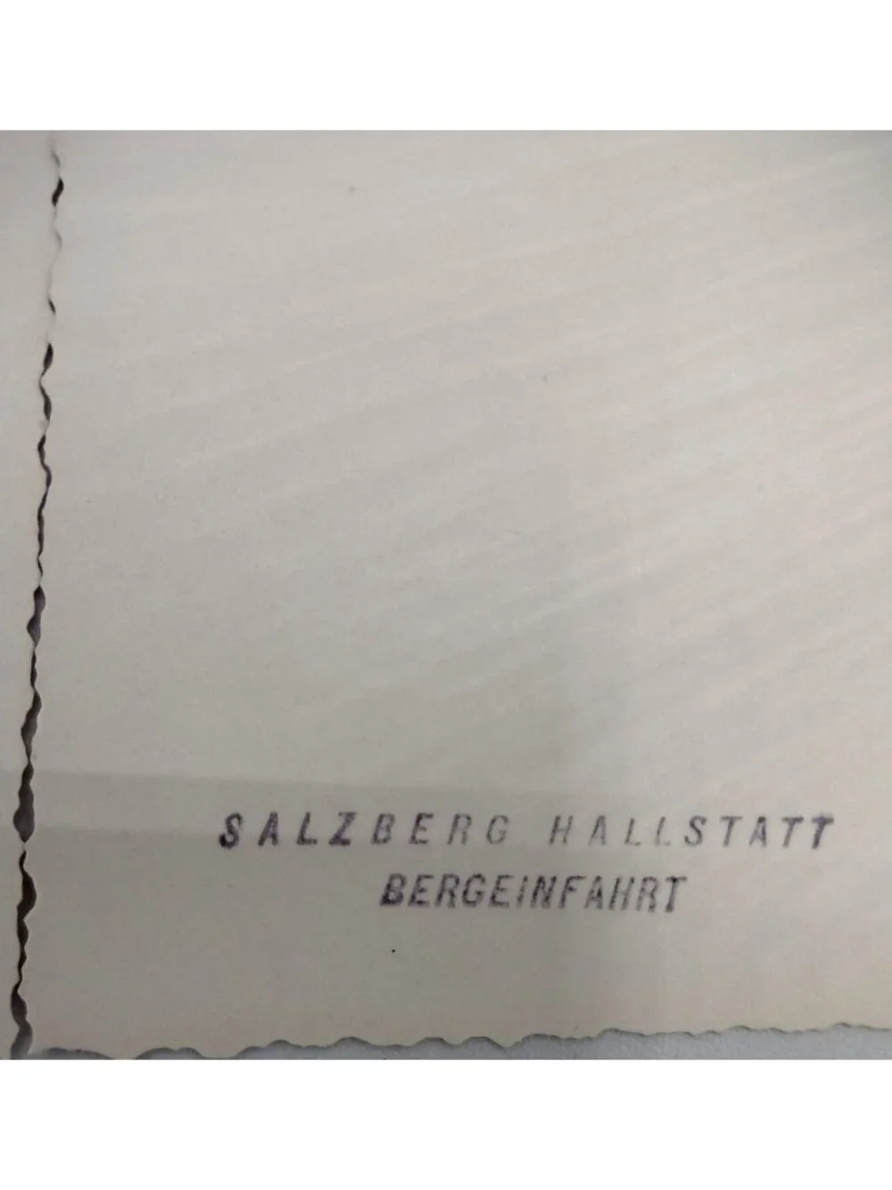 Vintage Andenken an Hallstatt Austria 7 RPPC Postcard Set Salt Mine Souvenir